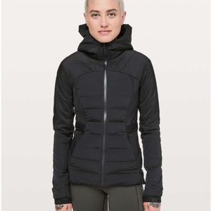 Lululemon Down For It All Jacket (First Release) Black, Sz 4